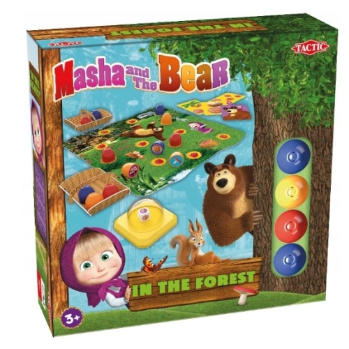 Gra Planszowa Tactic Masza i Niedźwiedź - Leśna Przygoda 0519